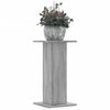 vidaXL Plantestativer 2 stk gr&aring; sonoma 30x30x60 cm konstruert tre
