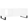 vidaXL Salongbord hvit 102x50x40 cm konstruert tre