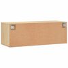 vidaXL Veggskap 2 stk sonoma eik 100x36,5x35 cm konstruert tre