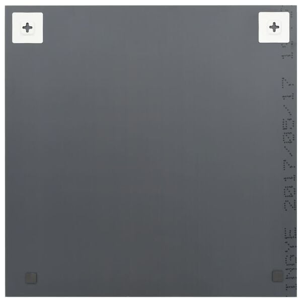 vidaXL Veggspeil 2 stk 40x40 cm firkantet glass