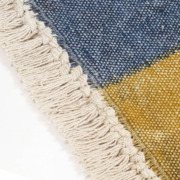 vidaXL H&aring;ndvevd kelim-teppe bomull 200x290 cm trykt flerfarget