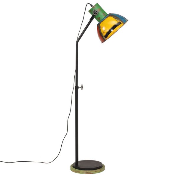 vidaXL Gulvlampe 25 W flerfarget 30x30x100-150 cm E27