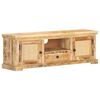 vidaXL TV-benk 120x30x40 cm heltre mango med naturlig stokk