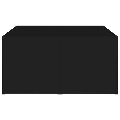 vidaXL Salongbord 4 stk svart 33x33x33 cm sponplate