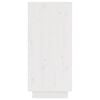 vidaXL Skjenker 2 stk hvit 31,5x34x75 cm heltre furu