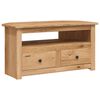 vidaXL TV-hj&oslash;rneskap 93x49x49 cm heltre furu Panama Range
