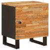 vidaXL Nattbordskap Brun 40 x 33 x 46 cm Massiv mango tre