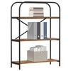 vidaXL Bokhylle Gammelt tre 80 x 30 x 109 cm Konstruert tre