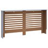 vidaXL Radiatordeksel antrasitt 152x19x81,5 cm MDF