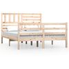 vidaXL Sengeramme heltre 140x190 cm