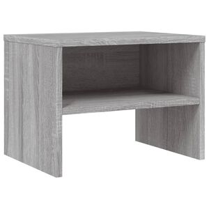 vidaXL Nattbord gr&aring; sonoma 40x30x30 cm konstruert tre