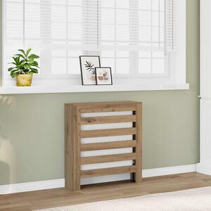 vidaXL Radiatordeksel artisan eik 78x20x82 cm konstruert tre