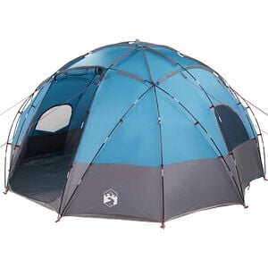 vidaXL Camping Telt med tak Bl&aring; 475 x 475 x 235 cm Polyester