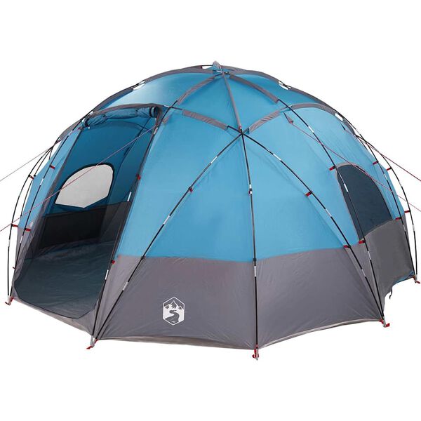 vidaXL Camping Telt med tak Blå 475 x 475 x 235 cm Polyester