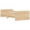 vidaXL Sengeramme med skuffer sonoma eik 100x200 cm