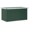 vidaXL Oppbevaringsboks for hagen gr&oslash;nn 129x67x65 cm