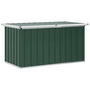 vidaXL Oppbevaringsboks for hagen gr&oslash;nn 129x67x65 cm