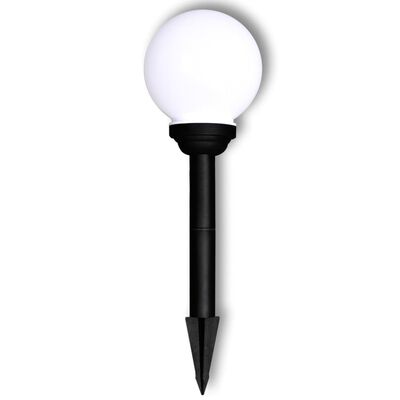 vidaXL Utendørs LED-lamper for hagesti 4 stk 15 cm med jordplugg