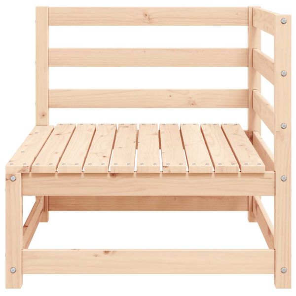 vidaXL Utendørs hjørnesofaer med puter 2 stk heltre furu