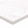 vidaXL Bordplate hvit 70x70x2,5 cm heltre furu rektangul&aelig;r