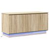 vidaXL TV-skap 100 x 38 x 49 cm Sonoma eik Konstruert tre