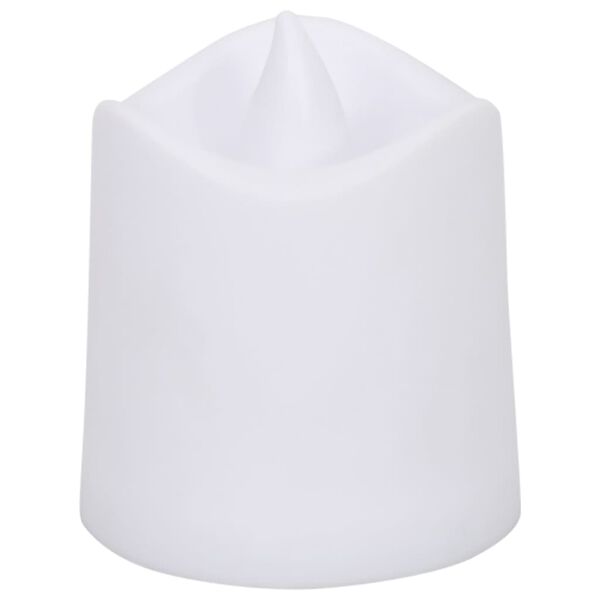 vidaXL Flammefrie elektriske telys LED lys 100 stk flerfarget