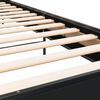 vidaXL Sengeramme svart 90x190 cm konstruert tre og metall
