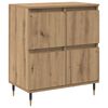 vidaXL Serviesskap Artisan Eik 60 x 35 x 70 cm