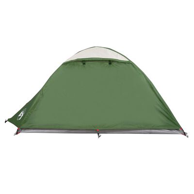 vidaXL Kuppeltelt for camping 2 personer grønn vanntett