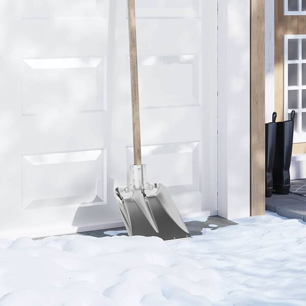 vidaXL Spadehode s&oslash;lv 43 x 32,5 cm Aluminium