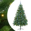 vidaXL Juletre med 300 LED med stativ gr&oslash;nn 180 cm PE