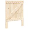 vidaXL Sengegavl 80x104 cm heltre furu