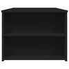 vidaXL Salongbord svart 102x55x42 cm konstruert tre