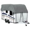 vidaXL Caravan Taktrekk gr&aring; 500x300 cm ikke-vevet stoff