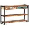 vidaXL Skjenk 120x30x75 cm gjenvunnet heltre