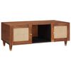 vidaXL Kaffebord 100 x 54 x 40 cm Massiv mango tre
