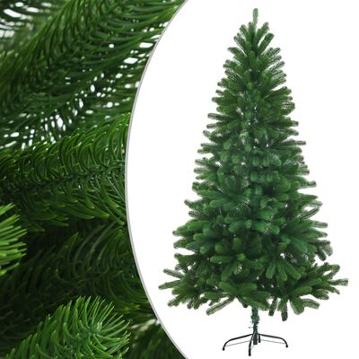 vidaXL Kunstig juletre med LED og kulesett 150 cm grønn