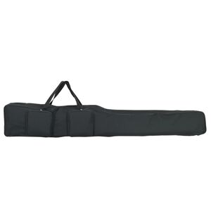 vidaXL Fiskestangpose svart 150 cm oxfordstoff