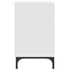 vidaXL Nattbordskap 2 pcs Hvit 49 x 36 x 61 cm Konstruert tre