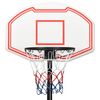 vidaXL Basketballstativ hvit 282-352 cm polyeten