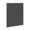 vidaXL pliss&eacute;gardin sort 105x100 cm Stoff Bredde 104,4 cm Polyester