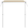 vidaXL Bobil & campingmarkise 2,4x2x2,15 m beige