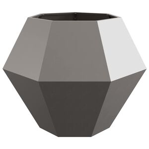 vidaXL Plantekassed Rusten 100 x 100 x 80 cm Cortenst&aring;l