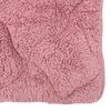 vidaXL Sommerdyne Rosa 200 x 240 cm Mikrofiber og Teddy fleece