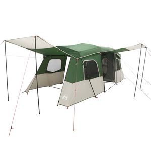 vidaXL 3 person 3-personers Gr&oslash;nn 185T Polyester med PU Belegg