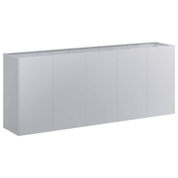 vidaXL Plantekasse 200x40x80 cm galvanisert st&aring;l