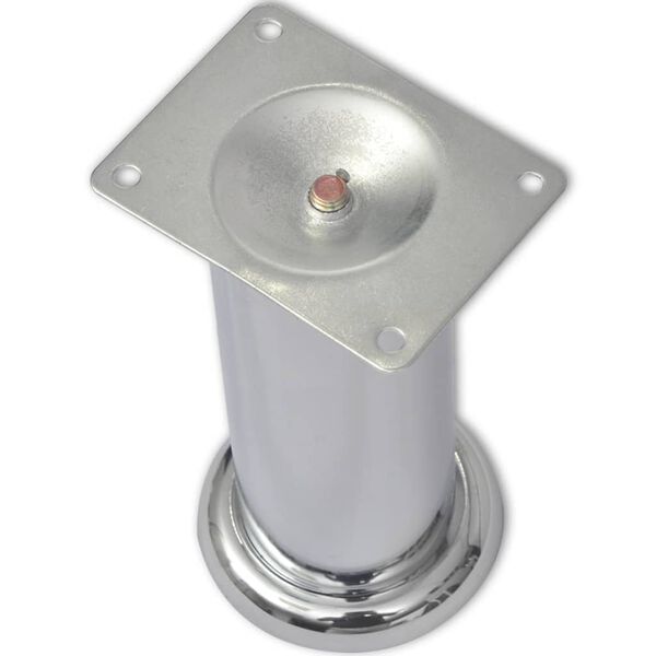 vidaXL Runde sofaben 8 stk krom 180 mm