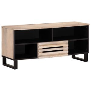vidaXL TV-benk 100x34x46 cm heltre mango
