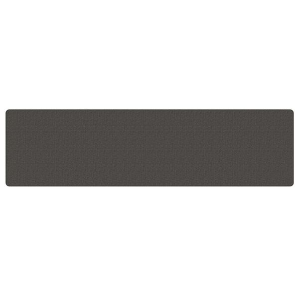 vidaXL Teppeløper sisal-utseende antrasitt 80x300 cm