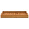 vidaXL Serveringsbrett 60x35 cm heltre teak